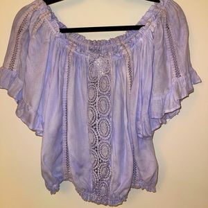 Sunday Tropez Purple LouLou Top